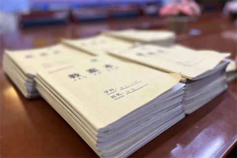 西安博雅艺术职业高中开展优秀教案作业展活动