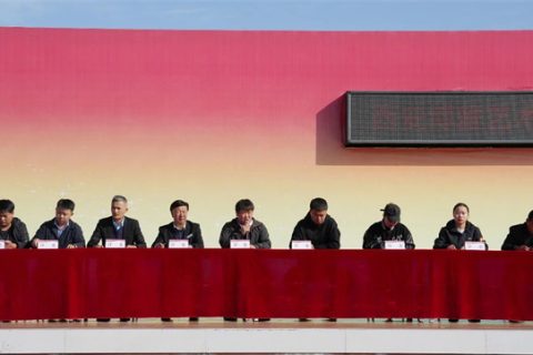 西安博雅艺术职业高中2023年课间操评比大赛