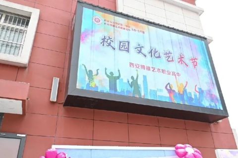 书法、绘画、文创、扎染......西安博雅这场校园文化艺术节有点意思！
