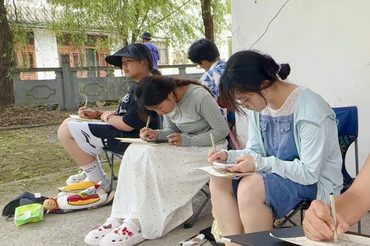 启航艺术之旅 探索国美魅力 | 西安博雅艺术职业高中赴皖南“研学写生”之旅（四）