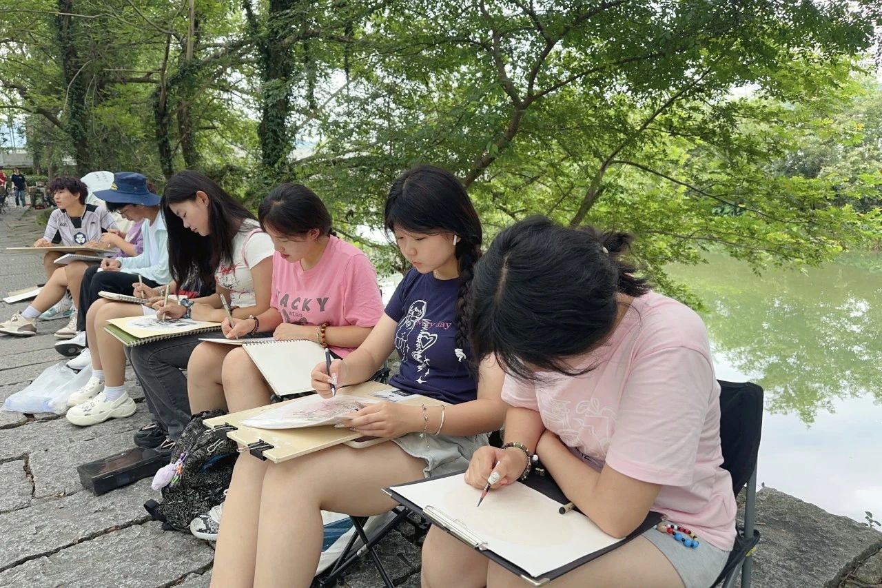 启航艺术之旅 探索国美魅力 | 西安博雅艺术职业高中赴皖南“研学写生”之旅（四）
