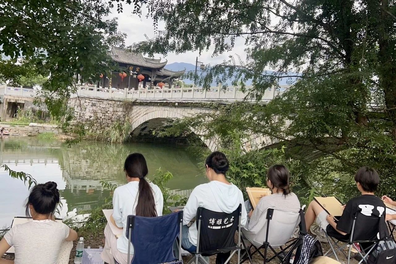 启航艺术之旅 探索国美魅力 | 西安博雅艺术职业高中赴皖南“研学写生”之旅（四）