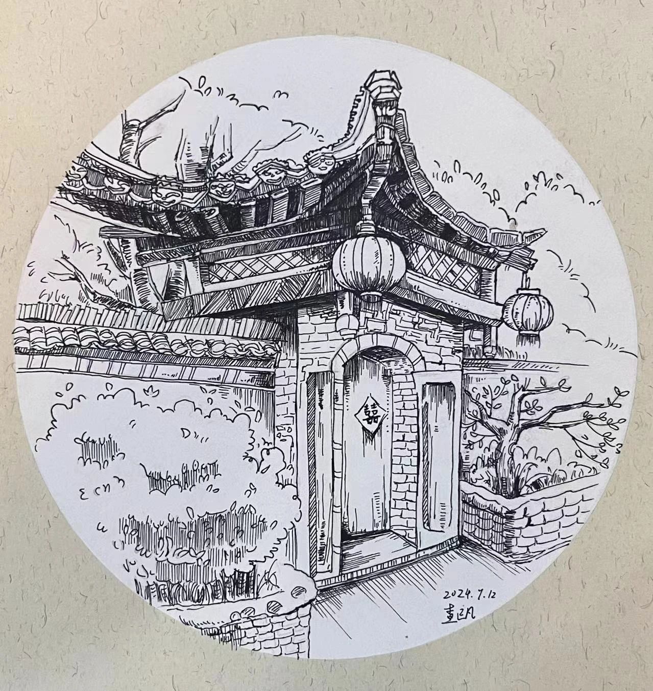 启航艺术之旅 探索国美魅力 | 西安博雅艺术职业高中赴皖南“研学写生”之旅（四）