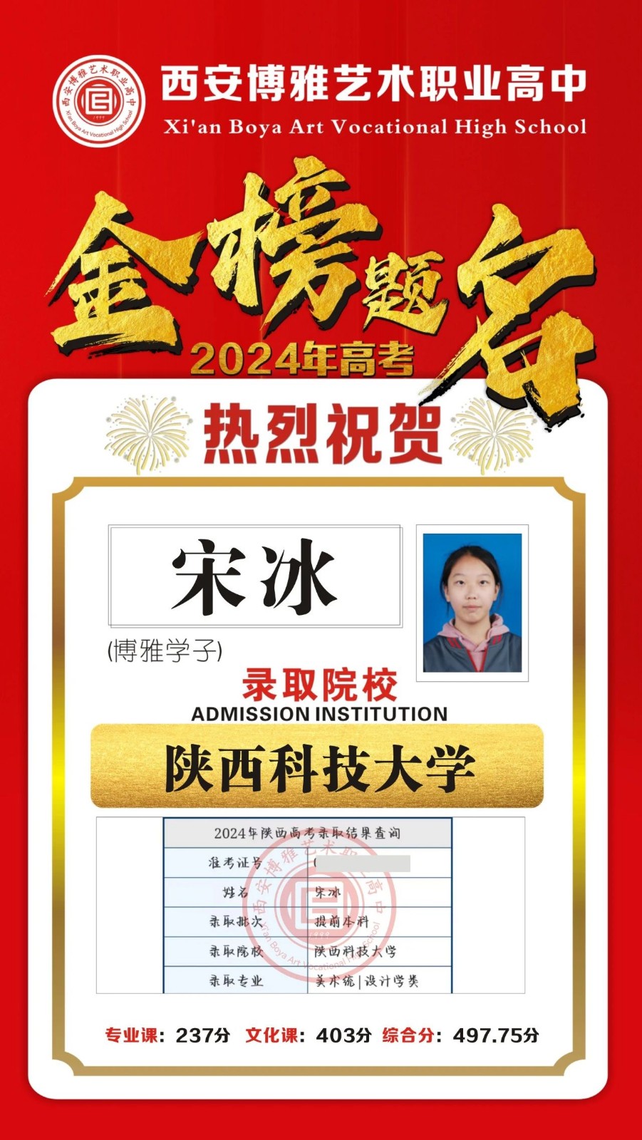 金榜题名 | 2024届博雅学子录取捷报第三波重磅来袭！