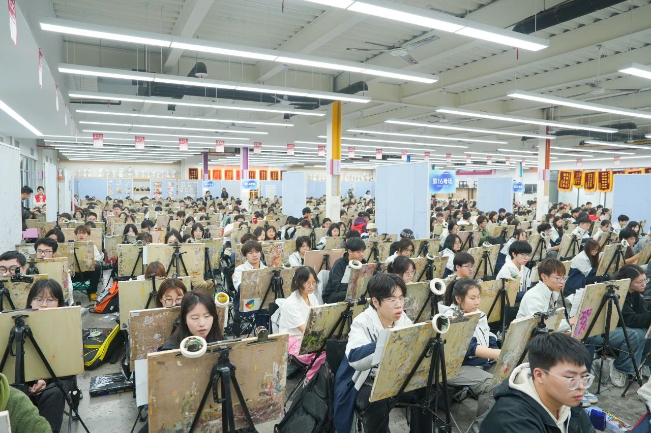 我校2025届陕西省美术类基础教学与交流——第二次模拟考试顺利举行