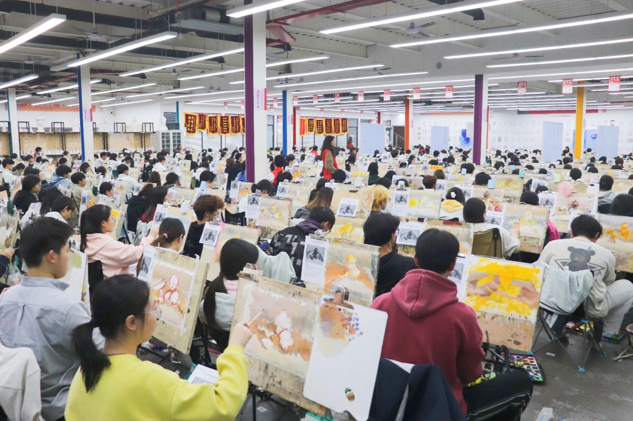 我校2025届陕西省美术类基础教学与交流——第二次模拟考试顺利举行