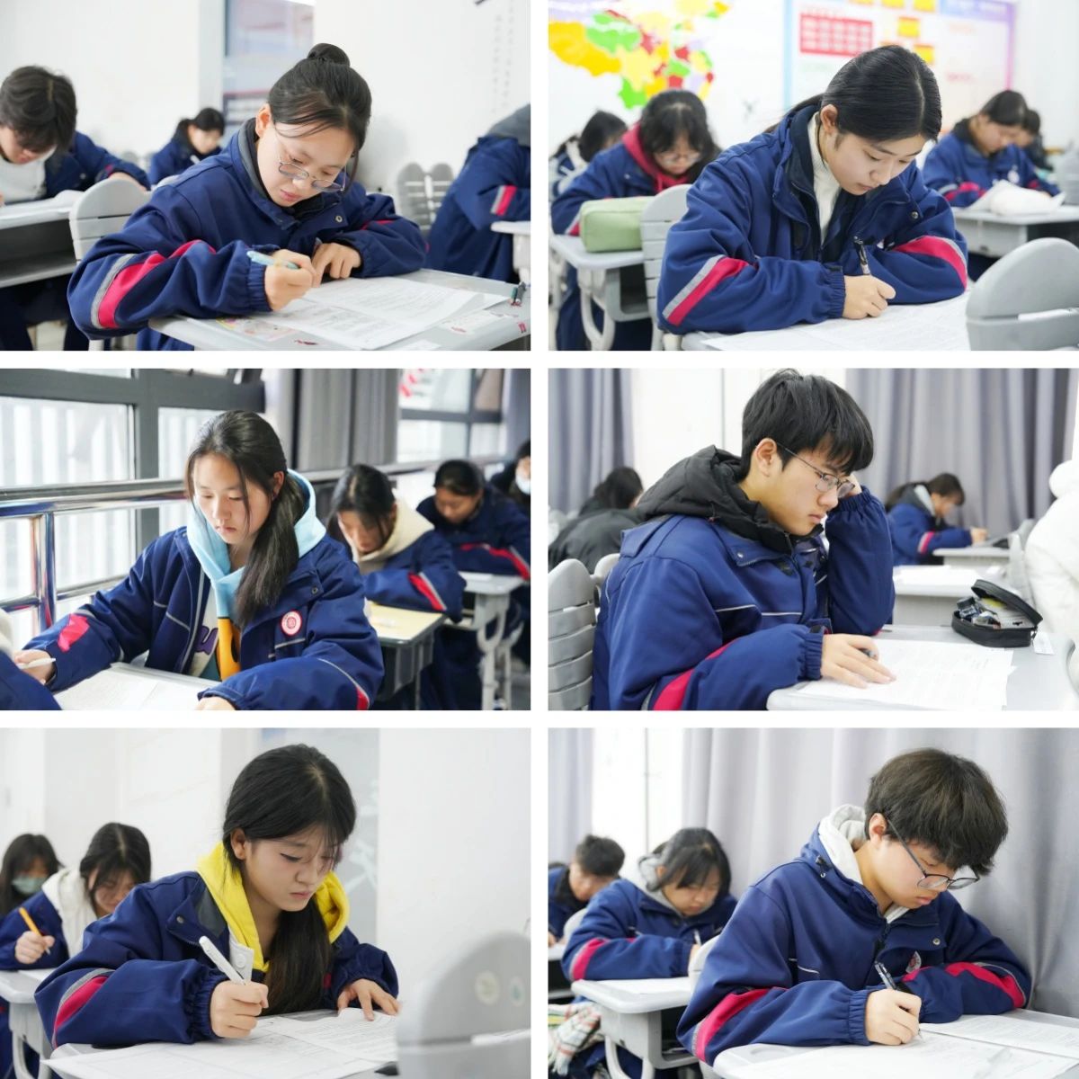 月考质量检测进行时 | 为你努力进步的样子，点赞！