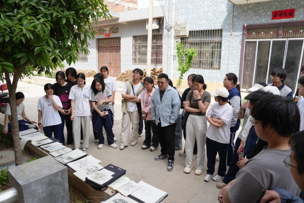 【美育留痕·乡野回响】——收官：四天的秦岭写生之旅，绘就青春与艺术的共生答卷