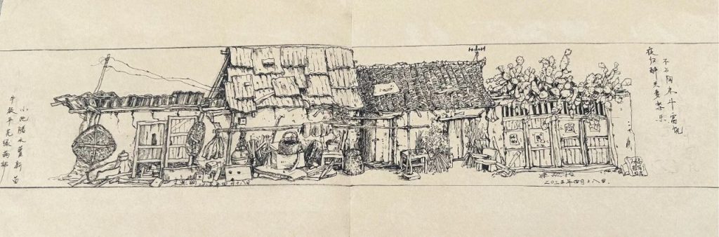 【美育留痕·乡野回响】——收官：四天的秦岭写生之旅，绘就青春与艺术的共生答卷