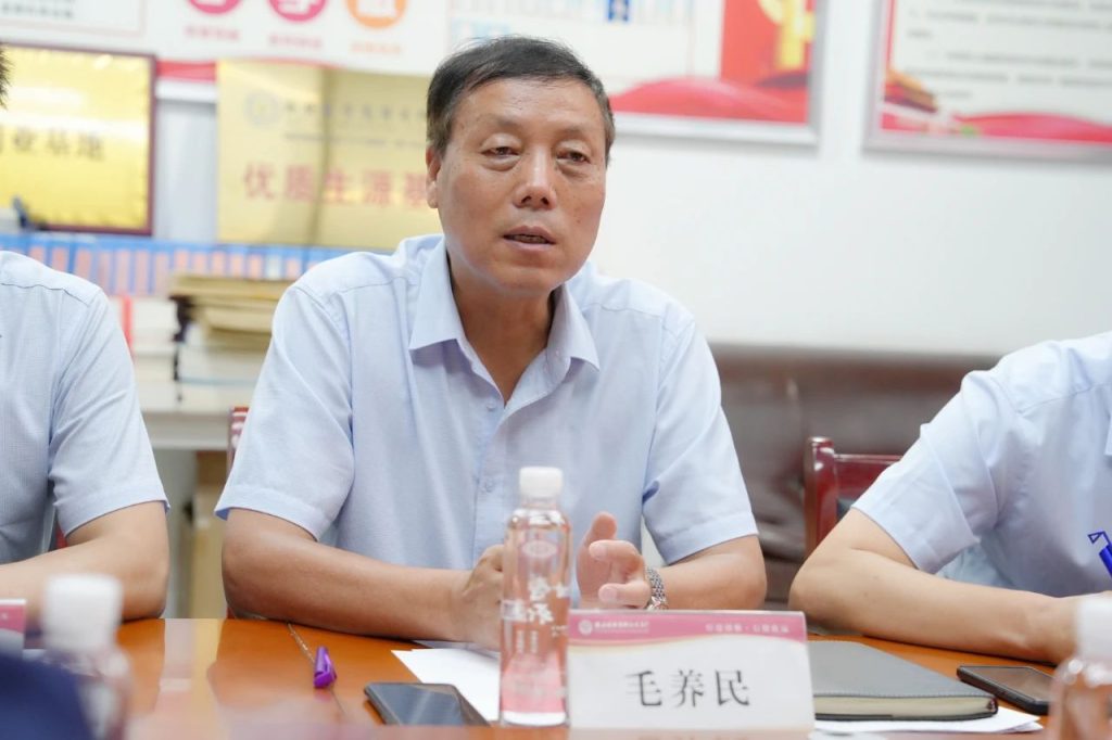 陕西学前师范学院访企拓岗代表团来我校调研交流
