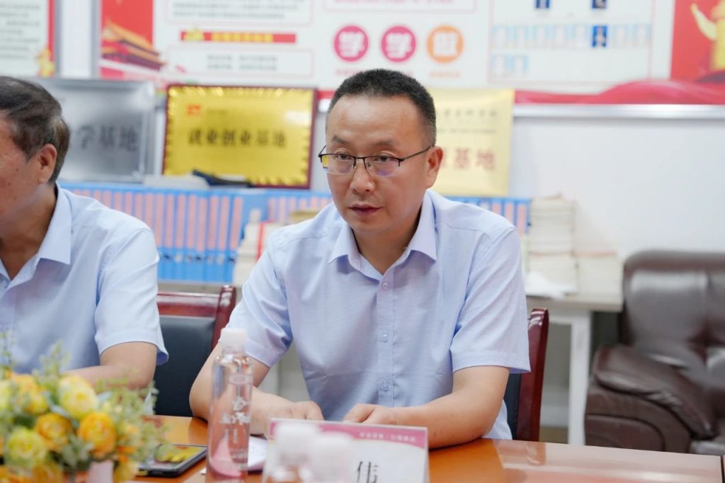 陕西学前师范学院访企拓岗代表团来我校调研交流