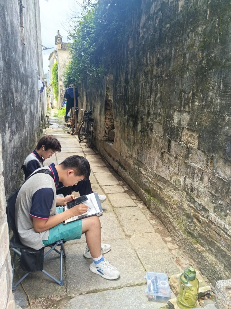 跨越山河赴古村，以笔为媒绘初心 | 西安博雅艺术职业高中赴皖南“研学写生”之旅（一）