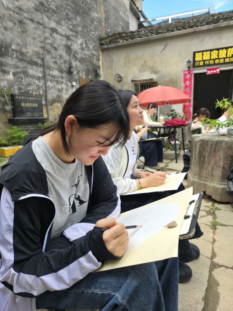 跨越山河赴古村，以笔为媒绘初心 | 西安博雅艺术职业高中赴皖南“研学写生”之旅（一）