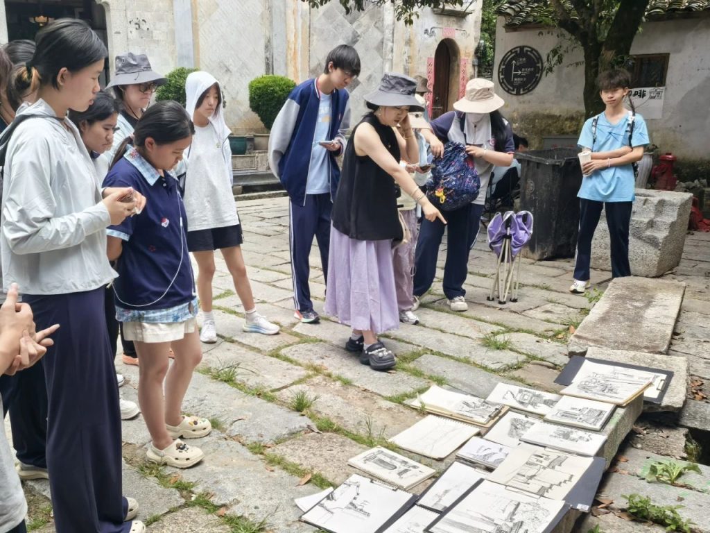 跨越山河赴古村，以笔为媒绘初心 | 西安博雅艺术职业高中赴皖南“研学写生”之旅（一）