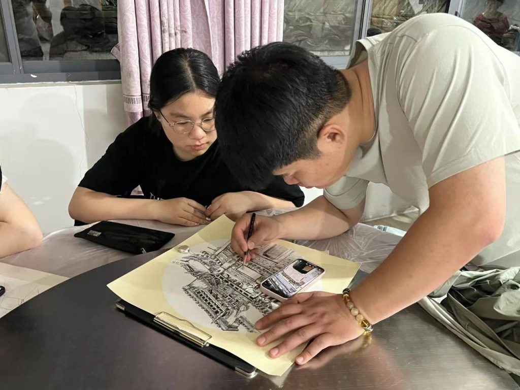 笔底烟霞渐次开 古村写生见真章 | 西安博雅艺术职业高中赴皖南“研学写生”之旅（二）