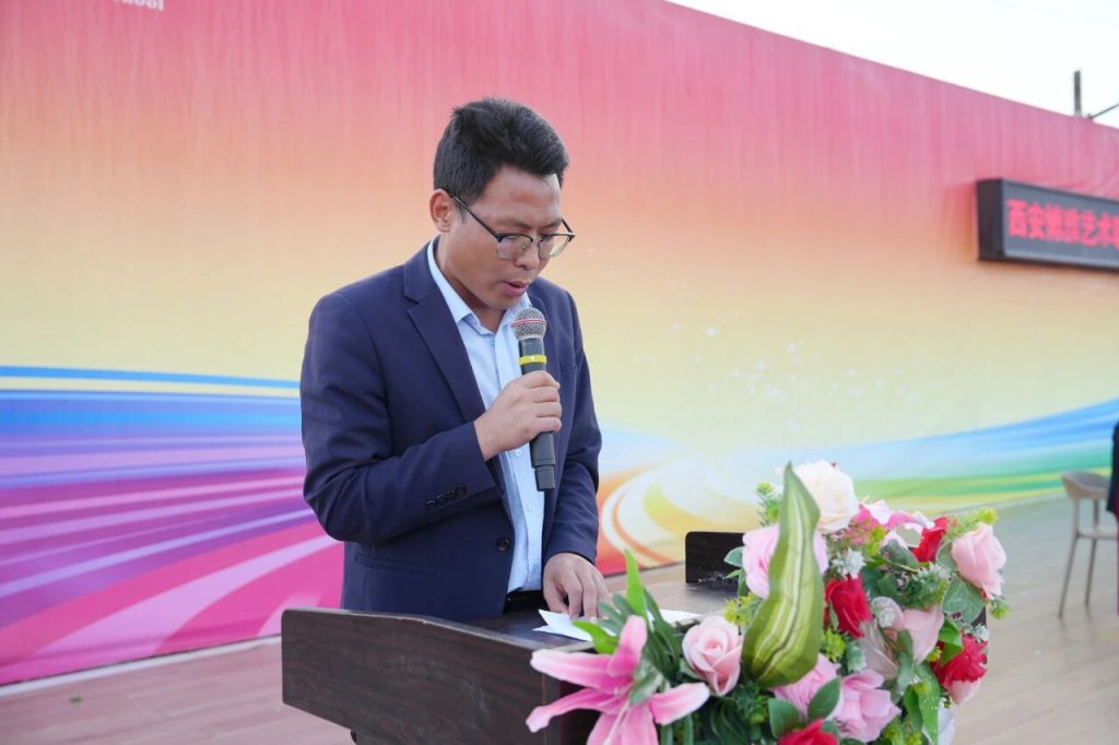 西安博雅艺术职业高中第十七届达标运动会开幕：青春与运动的交响盛宴